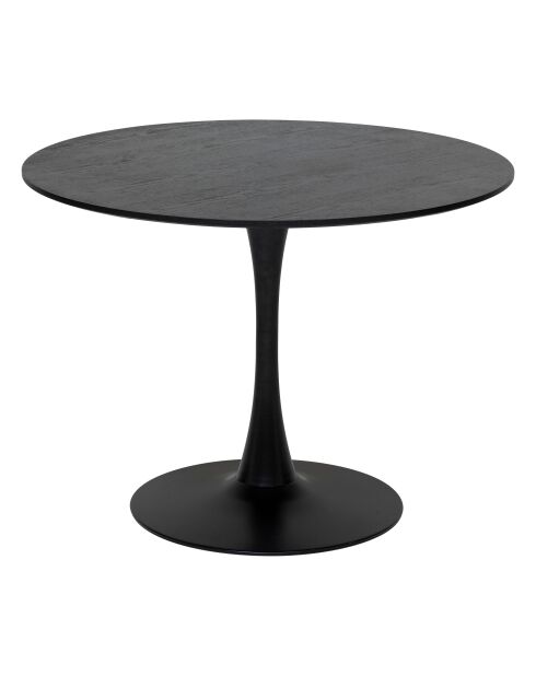 Table à diner Elias noire - D.100 cm