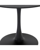 Table à diner Elias noire - D.100 cm