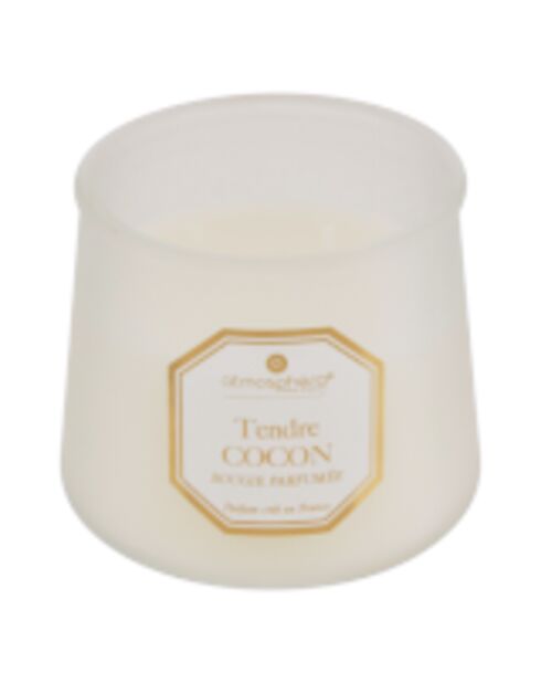 Bougie parfum en verre Elisa tend transparente - 200g