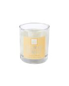 Bougie parfum verre Elea fleur vanille transparente - 190g