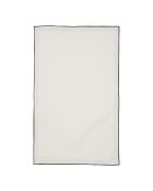 Lot de 2 torchons Waffle blancs - 17 x 1,5 x 41 cm