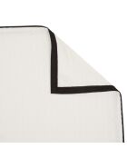 Lot de 2 torchons Waffle blancs - 17 x 1,5 x 41 cm