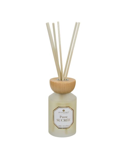 Diffuseur en verre Elisa sucre transparent - 200ml