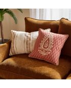 Lot de 2 coussins rayés Sien écrus - 38x58 cm