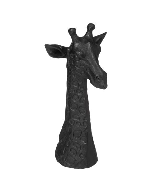 Tête girafe résine Safari assorties - H.32 cm