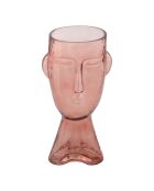Vaso in vetro Sien face assortito - H.31,5 cm