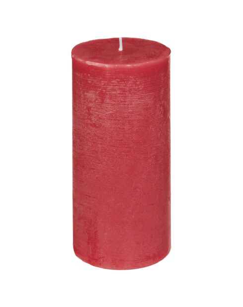 Bougie parfum ronde Elea pomme rouge - 6.8x14 cm