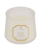 Bougie parfum en verre Elisa bois transparente - 200g