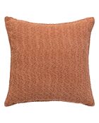Lot de 2 coussins bouclés Soana terracotta - 45x45 cm