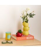 Fruitige geassorteerde keramische vaas - H.22 cm