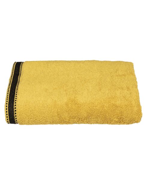 Lot de 2 Draps de douche Joia 550 ocre - 70x130 cm