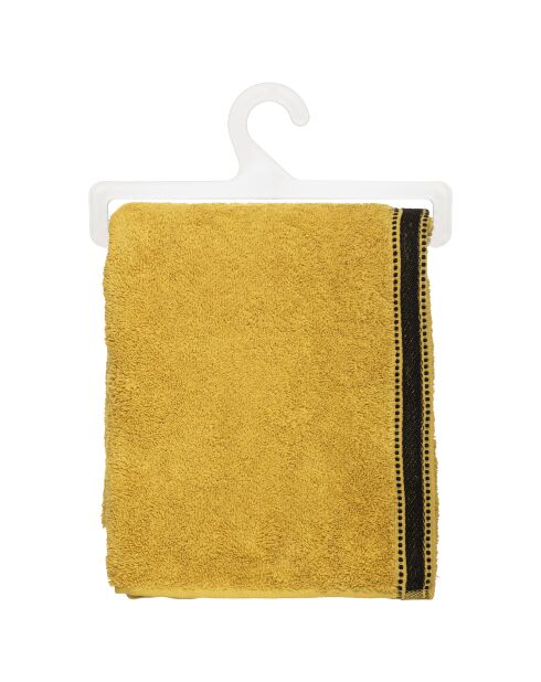 Lot de 2 Draps de douche Joia 550 ocre - 70x130 cm