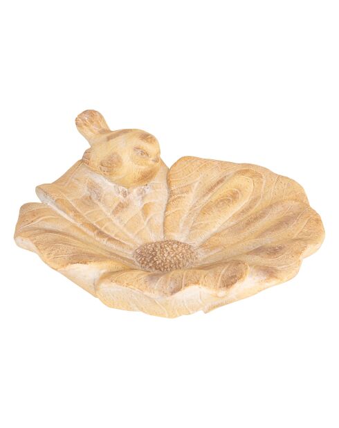 Coupelle MGO birdy extérieur beige - D.38 cm