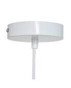 Suspension en plastique Teiva blanche - L.45