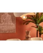 Suspension en plastique Teiva blanche - L.45