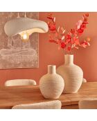 Suspension en plastique Teiva blanche - L.45