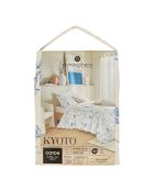 Set stampato Kyoto bianco - 240x220 cm