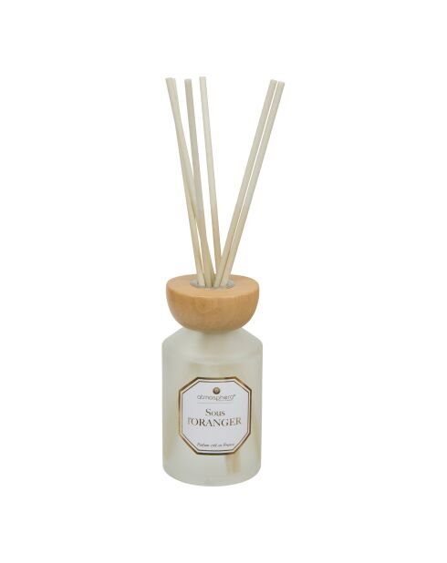 Diffuseur en verre Elisa orange transparent - 200ml
