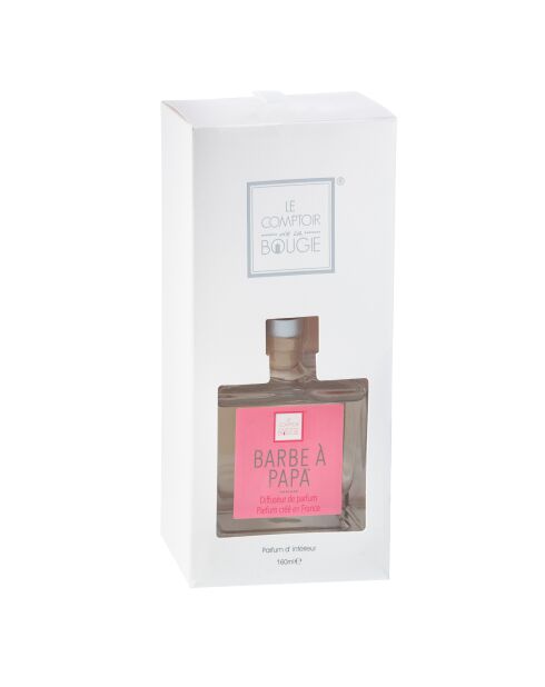 Diffuseur verre Elea barbe A PA rouge - 160ml