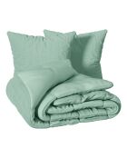 Parure Seersuck celadon - 240x220 cm