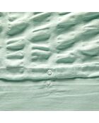 Parure Seersuck celadon - 240x220 cm
