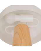 Pola weiße Pilzlampe - H.36 cm