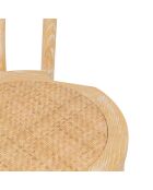 Chaise bistrot en bois Drevo beige - 50x42x90 cm