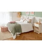 Lampe Tobie blanche - H.33 cm