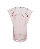Vaso in vetro Festo roseflower - H.23,5 cm