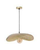 Suspension en metal Arlo dorée - L.56