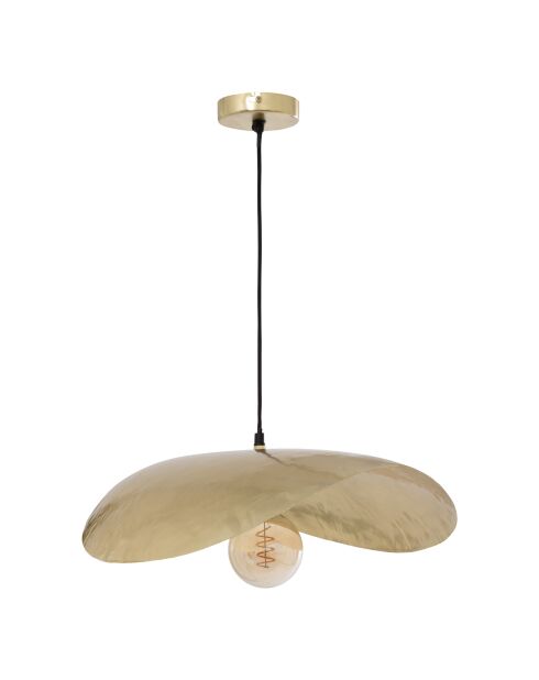 Suspension en metal Arlo dorée - L.56