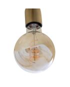 Suspension en metal Arlo dorée - L.56