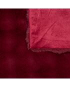 Plaid Four 3D Zephy Garnet - 120x160 cm