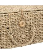 Set de 2 cestas de paja RGT XL beige - 60 x 40 x 17 cm
