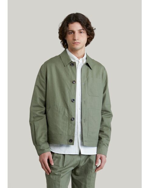 Chaqueta Bergame verde salvia - SAUGE