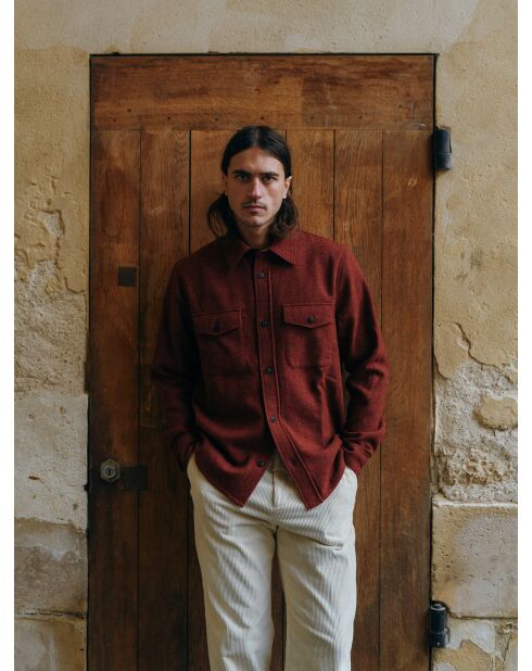 Sobrecamisa Milo chili - PIMENT