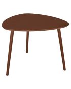 Lot de 3 tables basse Mileo multicolore - 67,5 x 9,5 x 65,5 cm