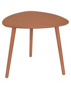 Lot de 3 tables basse Mileo multicolore - 67,5 x 9,5 x 65,5 cm