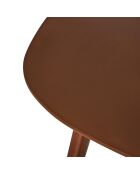 Lot de 3 tables basse Mileo multicolore - 67,5 x 9,5 x 65,5 cm