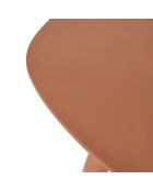 Lot de 3 tables basse Mileo multicolore - 67,5 x 9,5 x 65,5 cm