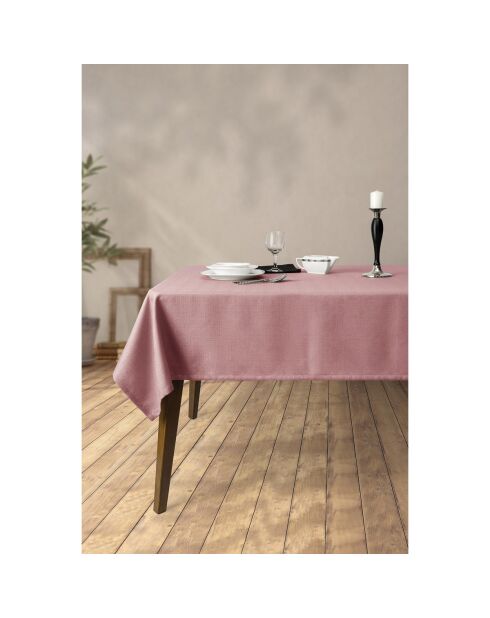 Nappe rose - 150x150 cm
