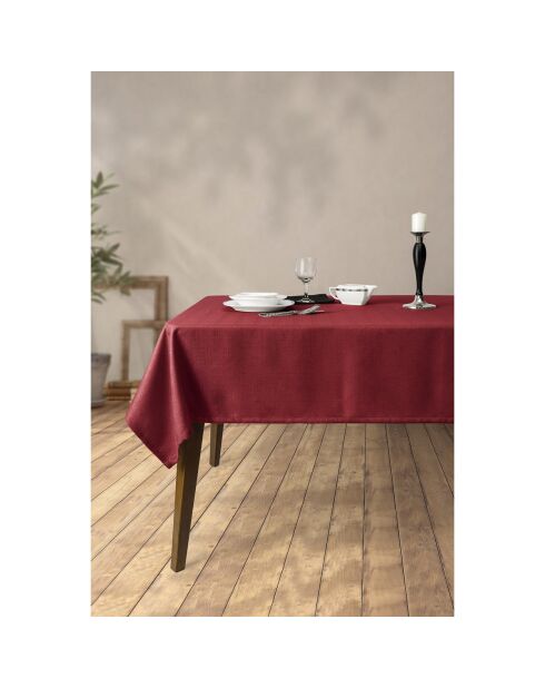 Nappe bordeaux - 150x300 cm