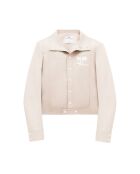 Veste Réédition en Vinyle – Courrèges – Gris Mastic