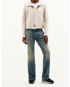 Veste Réédition en Vinyle – Courrèges – Gris Mastic
