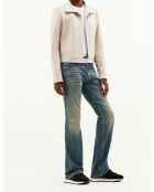 Veste Réédition en Vinyle – Courrèges – Gris Mastic