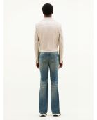 Veste Réédition en Vinyle – Courrèges – Gris Mastic