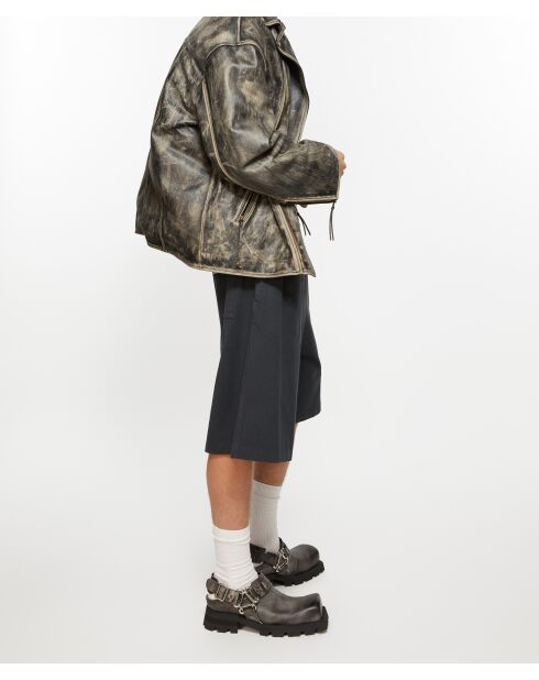 Short Jersey Logo Stamp – Acne Studios – Noir