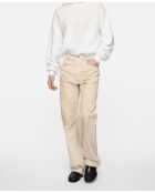 Hoodie Fleece Logo – Acne Studios – Blanc