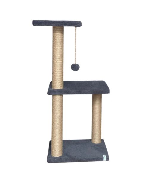 Krabpaal voor katten Tina 1 antraciet - 35x28x80 cm
