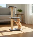 Katzenbaum Tina 1 anthrazit - 35x28x80 cm
